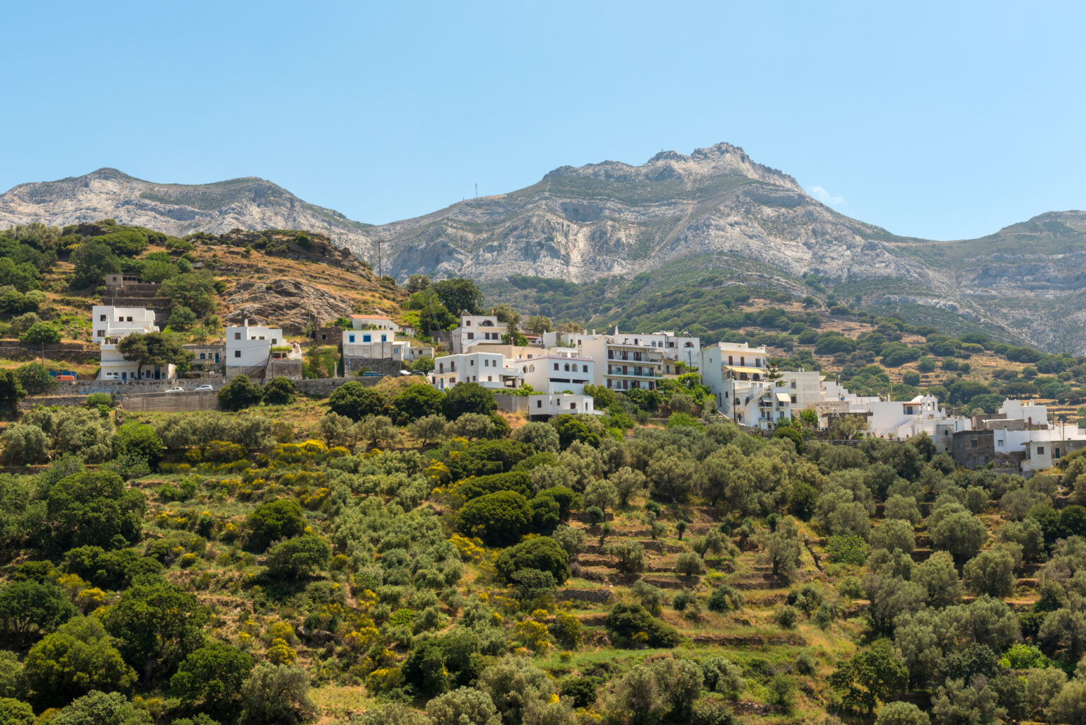 The,Small,Village,Of,Kinidaros,Located,Almost,In,The,Centre